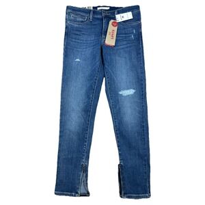 NWT Levi's 311 Shaping Skinny Ankle Length ‎ Womens 8| W29 Stretch Zipper Hems